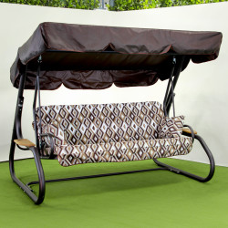 Садова гойдалка GreenGard 037-2 Глорія, коричнева