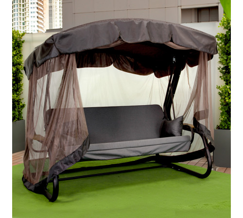 Садова гойдалка GreenGard Домініка Solo, коричнева