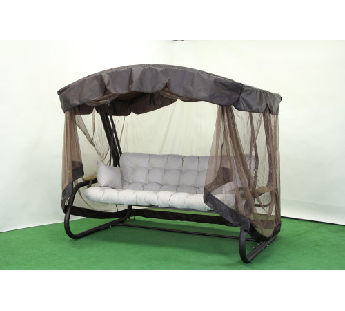 Садова гойдалка GreenGard Домініка Air, коричнева