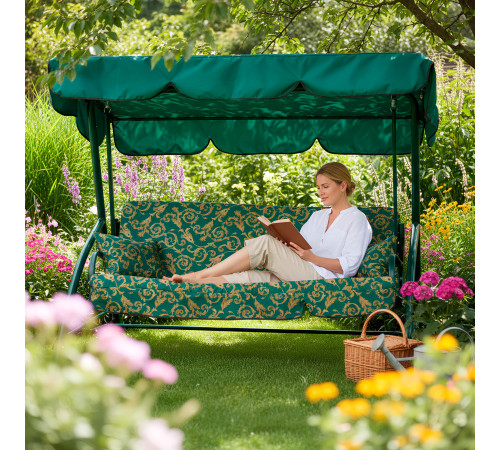 Садова гойдалка GreenGard Елегія, зелена