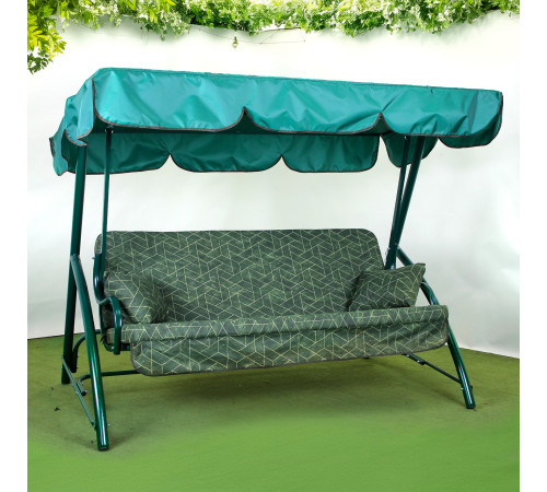 Садова гойдалка GreenGard Елегія, зелена