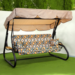 Садова гойдалка GreenGard 036-2 Лате, бежева