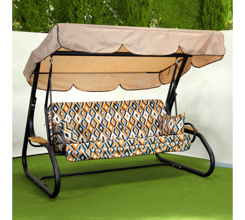 Садова гойдалка GreenGard Лате, бежева