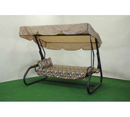 Садова гойдалка GreenGard Лате, бежева