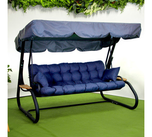 Садова гойдалка GreenGard 038-2 Мішель, синя