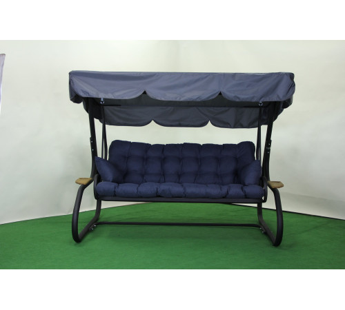 Садова гойдалка GreenGard 038-2 Мішель, синя