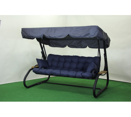 Садова гойдалка GreenGard 038-2 Мішель, синя