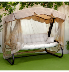 Садова гойдалка GreenGard Камалія Air, бежева