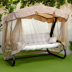 Садова гойдалка GreenGard Камалія Air, бежева