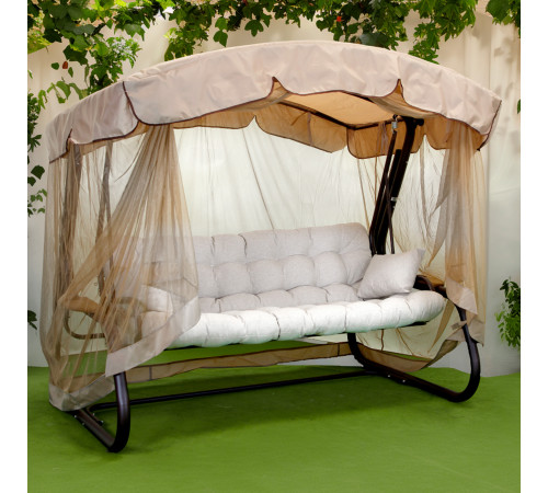 Садова гойдалка GreenGard Камалія Air, бежева