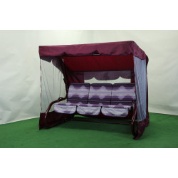 Садова гойдалка GreenGard 028 Бордо, бордова