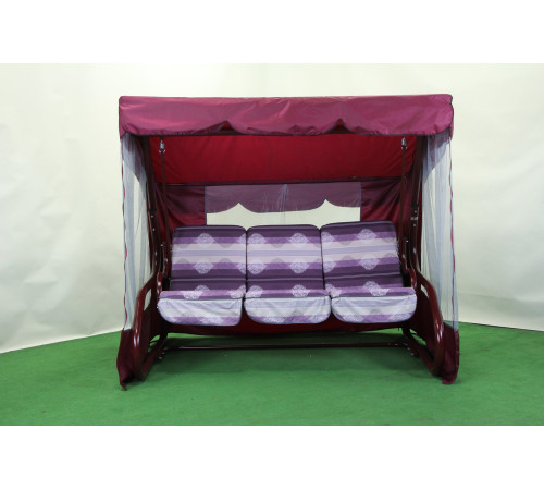 Садова гойдалка GreenGard 028 Бордо, бордова