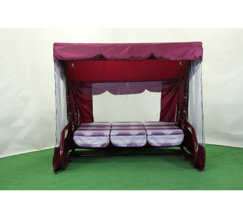 Садова гойдалка GreenGard 028 Бордо, бордова