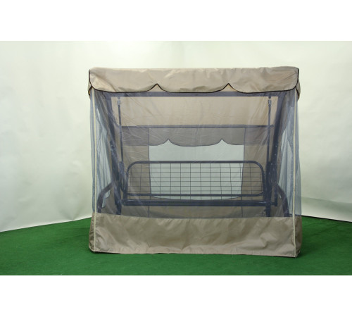 Садова гойдалка GreenGard Брауні, коричнево-бежева