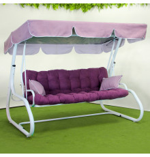 Садова гойдалка GreenGard Магнолія, фіолетова