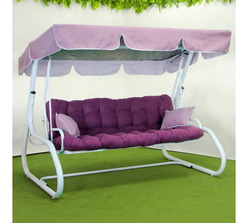 Садова гойдалка GreenGard Магнолія, фіолетова