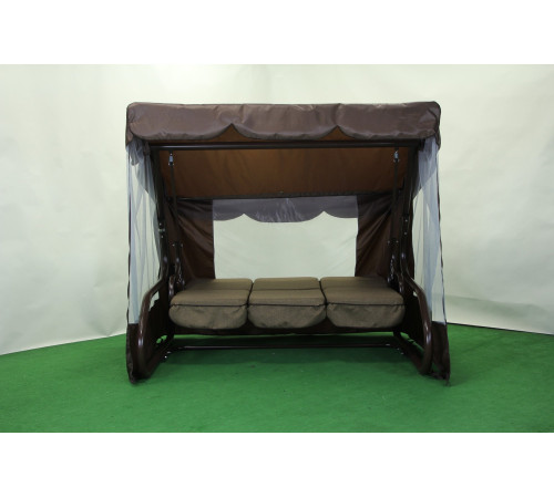 Садова гойдалка GreenGard Брауні, коричнева