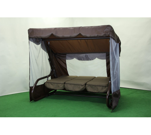 Садова гойдалка GreenGard Брауні, коричнева