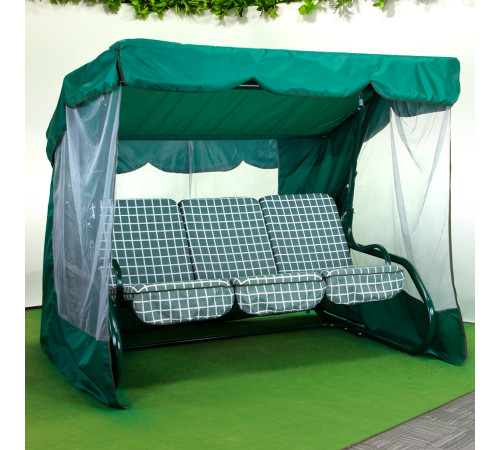 Садова гойдалка GreenGard Мальта, зелена