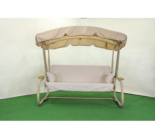 Садова гойдалка GreenGard Валенсія Solo, бежева