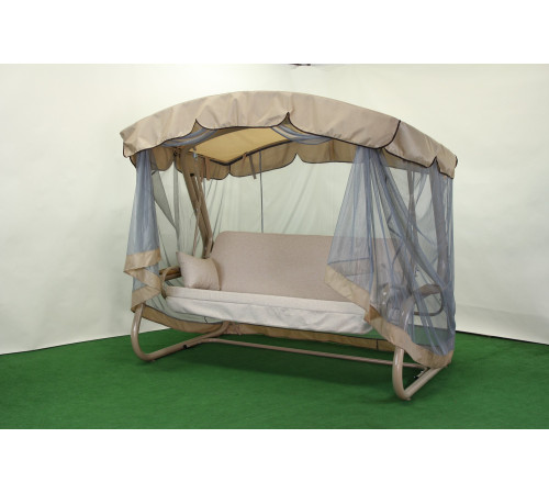 Садова гойдалка GreenGard Валенсія Solo, бежева