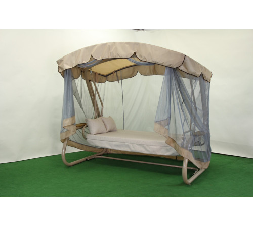 Садова гойдалка GreenGard Валенсія Solo, бежева