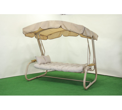 Садова гойдалка GreenGard Валенсія Air, бежева