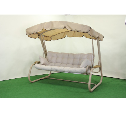 Садова гойдалка GreenGard Валенсія Air, бежева