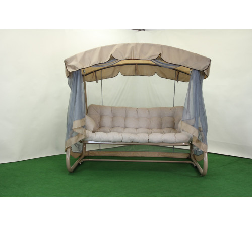 Садова гойдалка GreenGard Валенсія Air, бежева