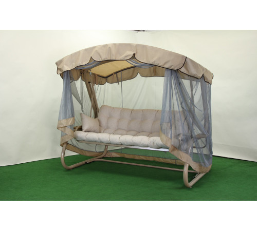 Садова гойдалка GreenGard Валенсія Air, бежева