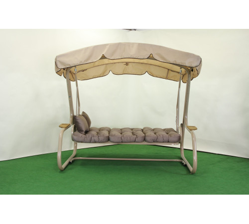 Садова гойдалка GreenGard Валенсія, бежева