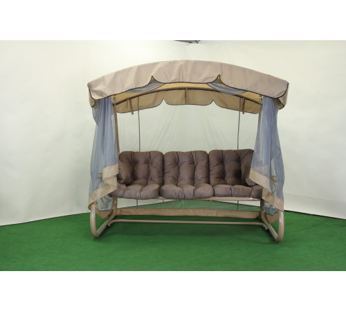 Садова гойдалка GreenGard Валенсія, бежева