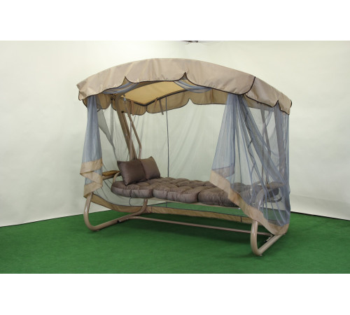 Садова гойдалка GreenGard Валенсія, бежева