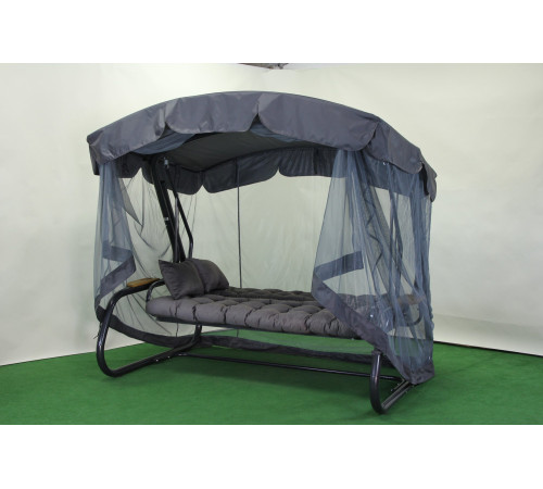 Садова гойдалка GreenGard Граф Air, сіра