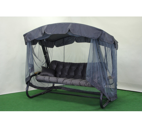 Садова гойдалка GreenGard Граф Air, сіра