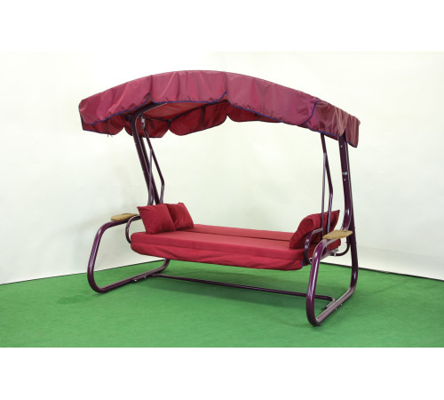 Садова гойдалка GreenGard Марсала Solo, бордова