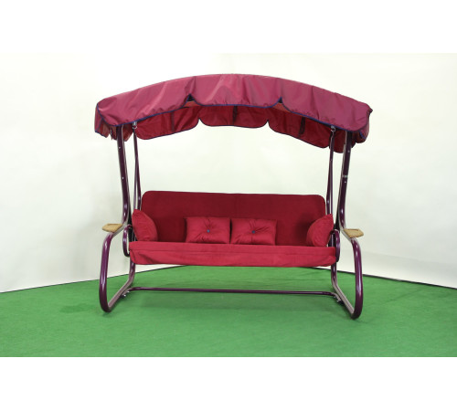 Садова гойдалка GreenGard Марсала Solo, бордова