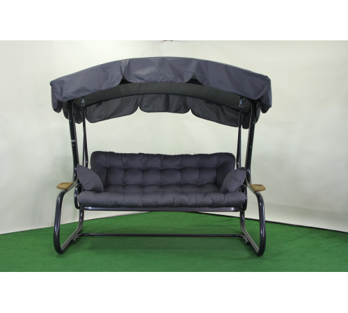 Садова гойдалка GreenGard Граф Air, сіра