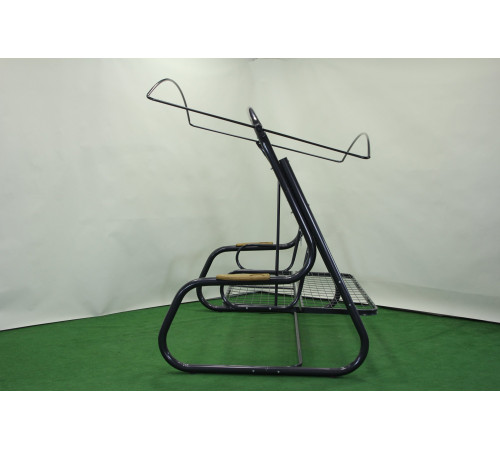 Садова гойдалка GreenGard Граф Solo, сіра