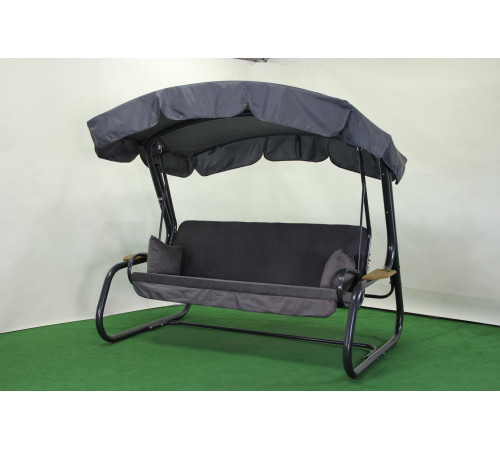 Садова гойдалка GreenGard Граф Solo, сіра