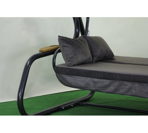 Садова гойдалка GreenGard Граф Solo, сіра