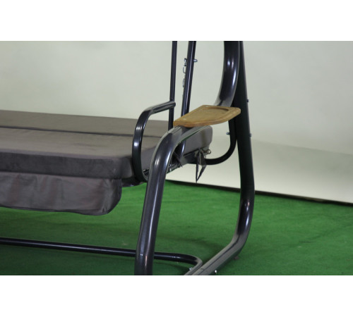 Садова гойдалка GreenGard Граф Solo, сіра