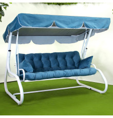 Садова гойдалка GreenGard Санторіні, блакитна