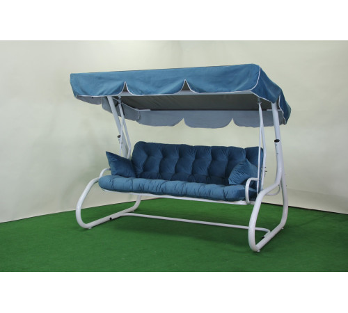 Садова гойдалка GreenGard 082 Санторіні, блакитна