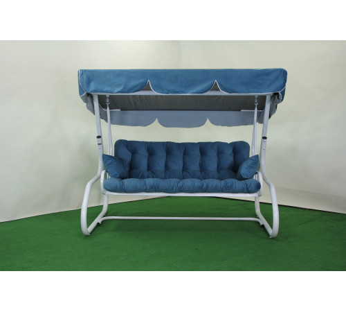 Садова гойдалка GreenGard 082 Санторіні, блакитна