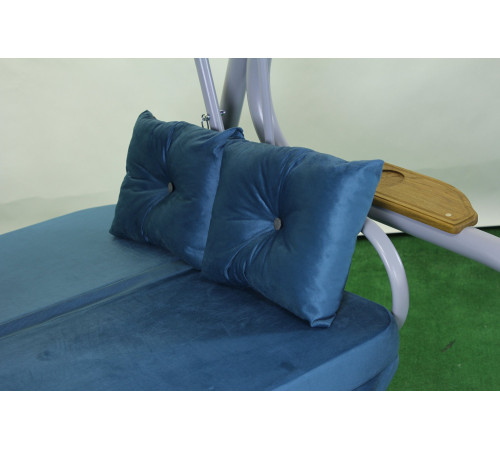 Садова гойдалка GreenGard Сивілія Solo, блакитна