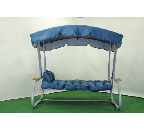 Садова гойдалка GreenGard Сивілія, блакитна