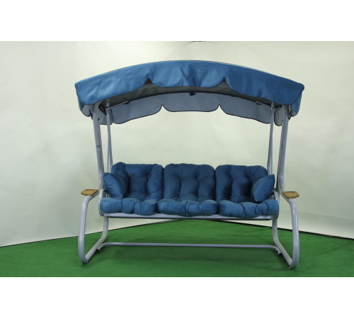 Садова гойдалка GreenGard Сивілія, блакитна