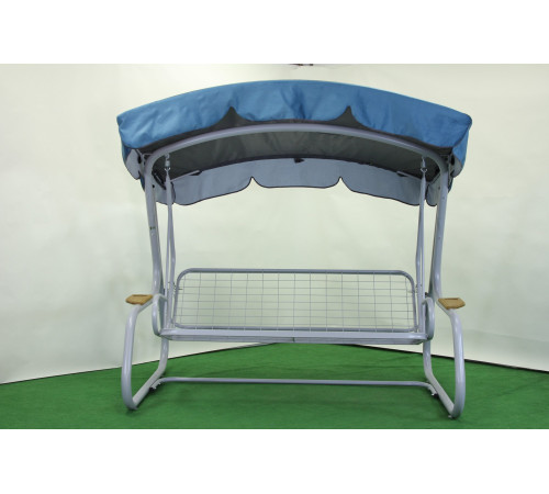 Садова гойдалка GreenGard Сивілія, блакитна