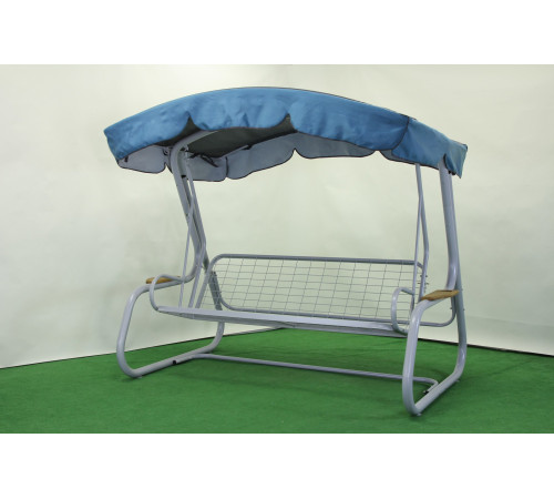 Садова гойдалка GreenGard Сивілія, блакитна